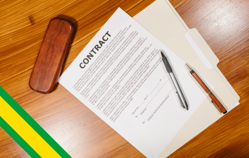 Contratos falsos Brasileño