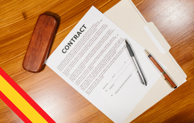 Contratos falsos Español